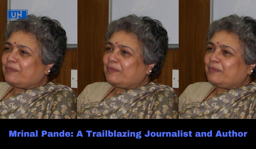 Mrinal Pande: A Trailblazing Journalist and Author