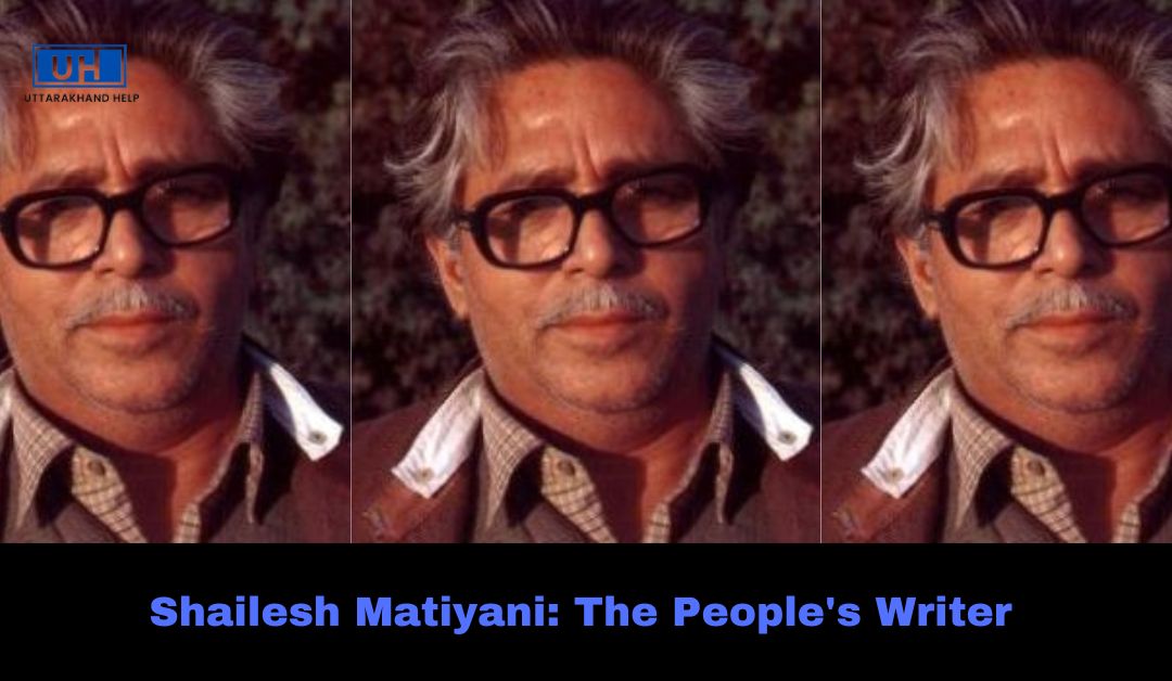 Shailesh Matiyani: The People's Writer